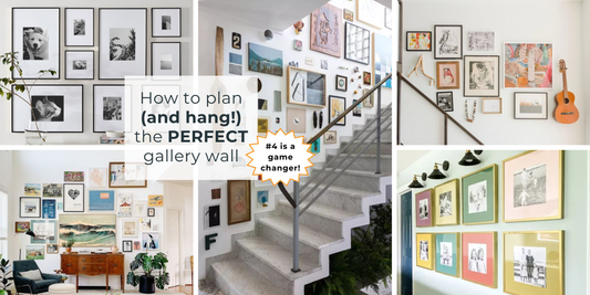 How to plan & hang a perfect gallery wall